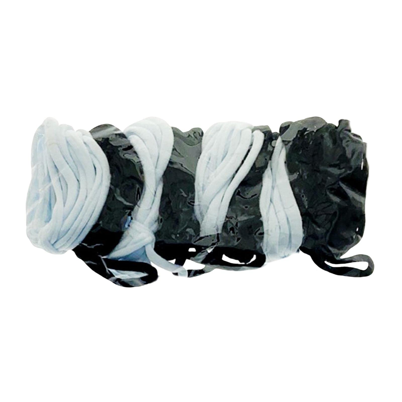 LOVIVER Weaving Loom Loops Loom Potholder Loops Weaving Loom Toys for DIY Crafts Supplies, Black White 192PCS
