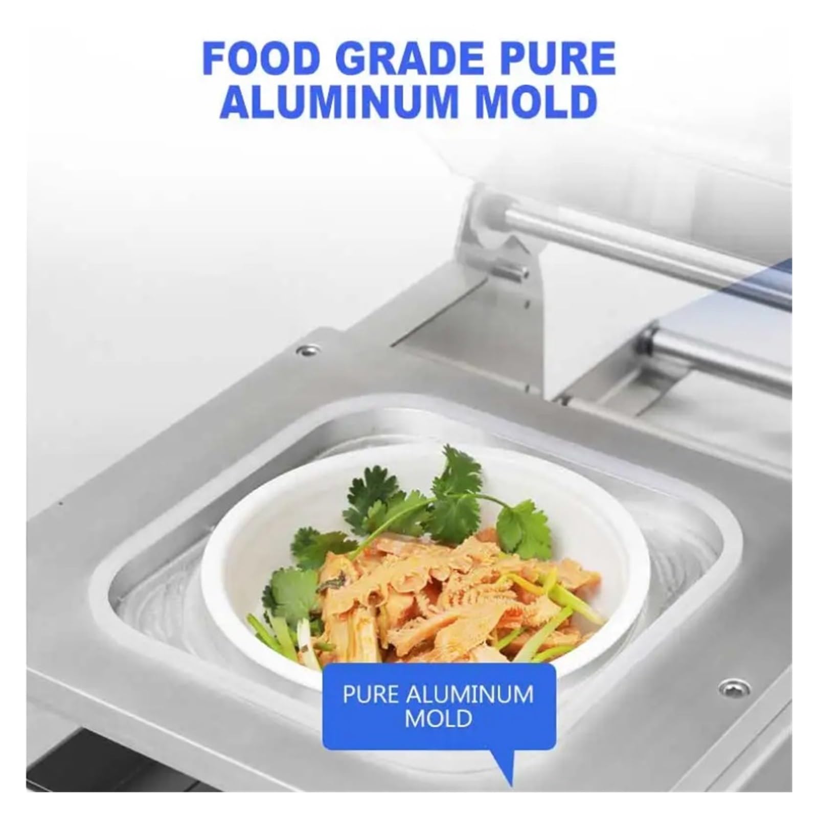 Máquina Selladora Versión Máquina Envasadora De Comida Rápida Selladora Al Vacío(14 x 14)