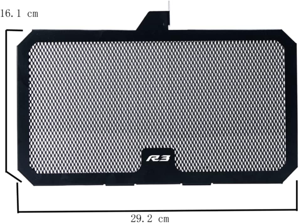 ESPEEDMTC For YAMAHA YZF-R3 2015-2025 Aluminium Alloy Radiator Protective Cover Guards Radiator Grille Cover Protector Accessories