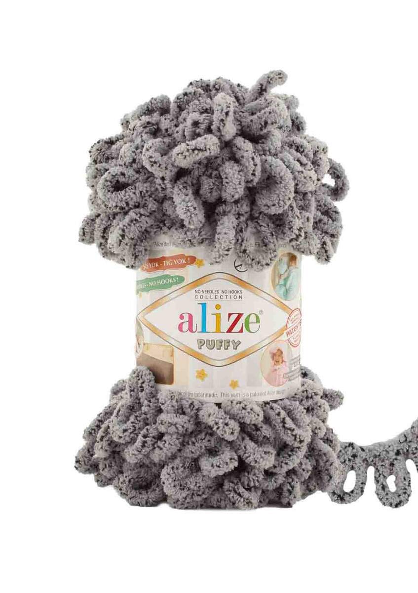 4 skn/Ball Alize Puffy Baby Big Loop Blanket Yarn 100% Micropolyester Soft Yarn 400gr 39.3 yds (535)