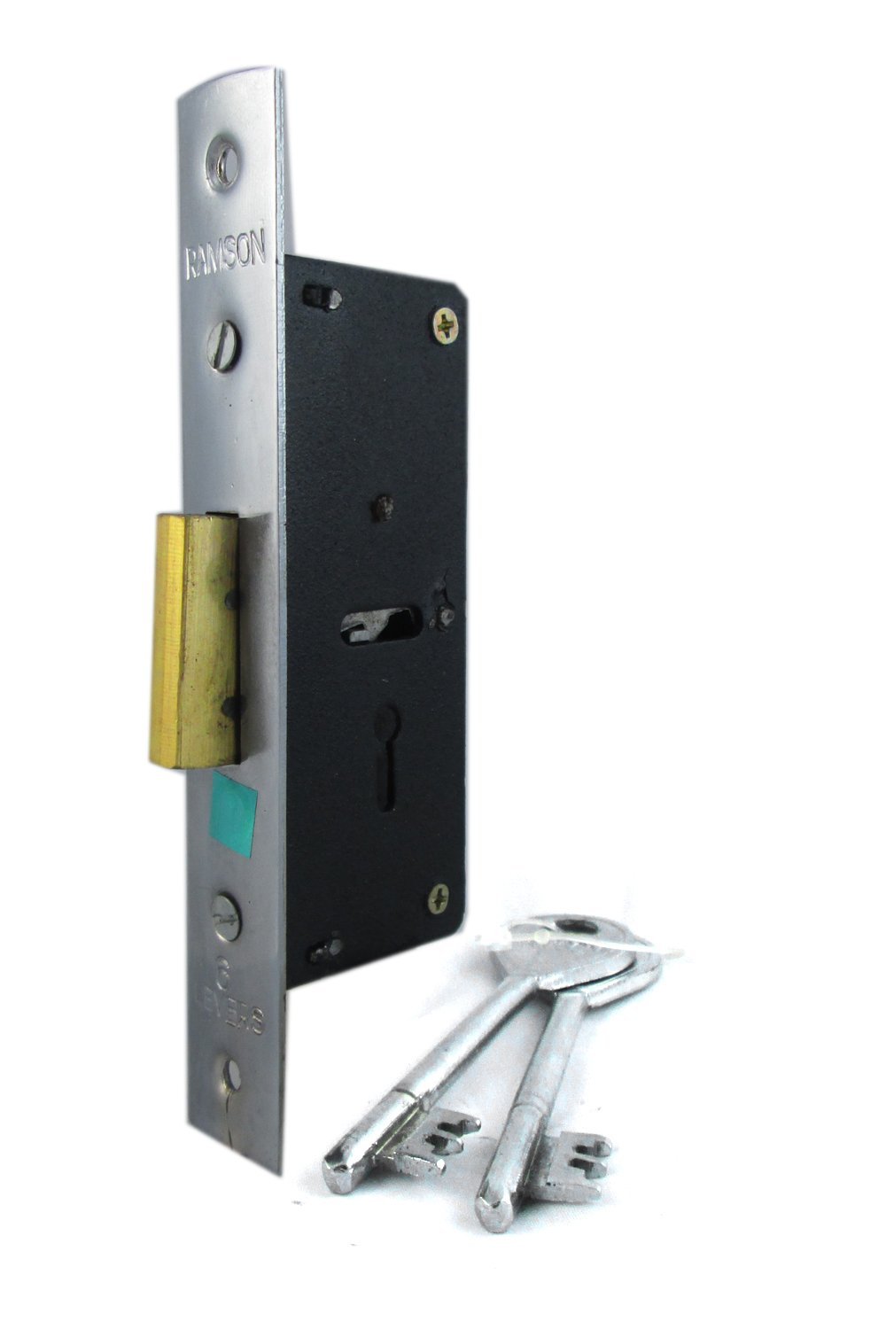 Ramson Steel Entrance 6 Levers Door Lock 100 Mm with 2 Keys (Silver) (B01M18FWQN) Amazon Price History, Amazon Price Tracker