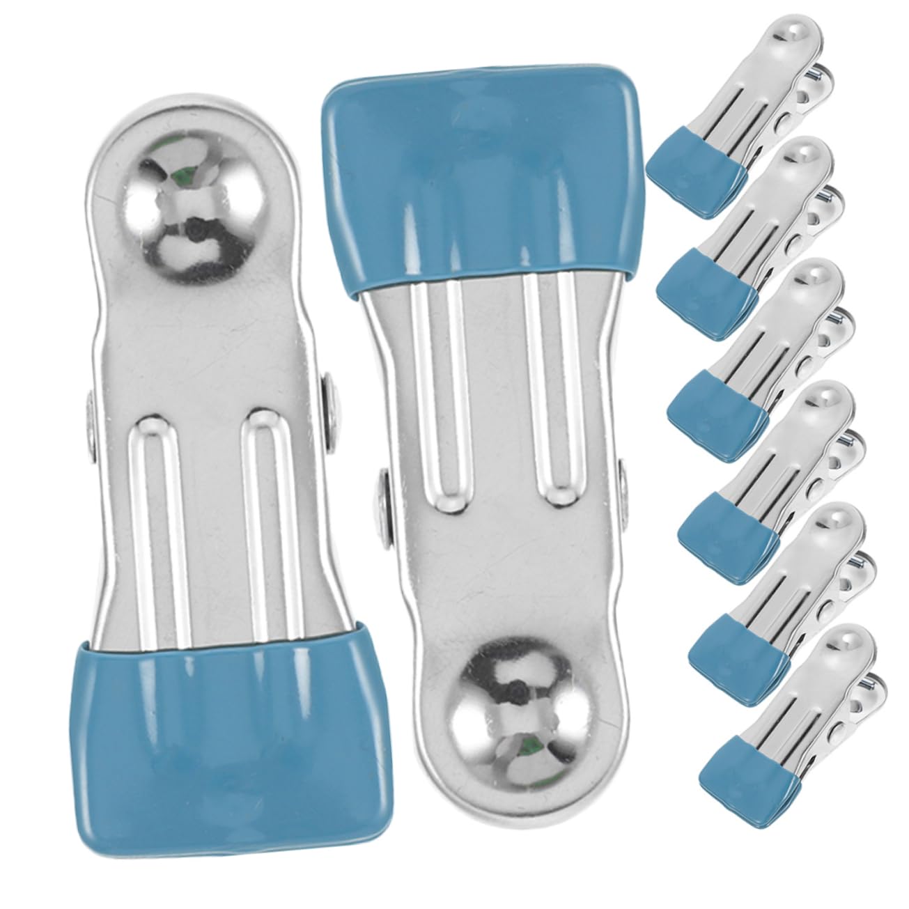 Sosoport 4 Juegos Clips De Cubierta De Piscina De Invierno Toldo Gránulos Perchas Cobertor Piscina Cubierta Piscina Ganchos para Colgar Abrazaderas De Ropa A Prueba De Viento PVC 50 Uds * 4