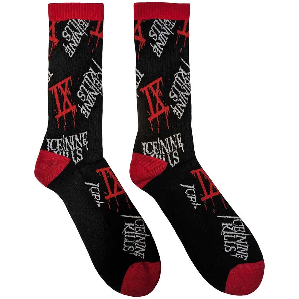 Rock Off officially licensed products Ice Nine Kills Band Logo Ankle Socks One Size