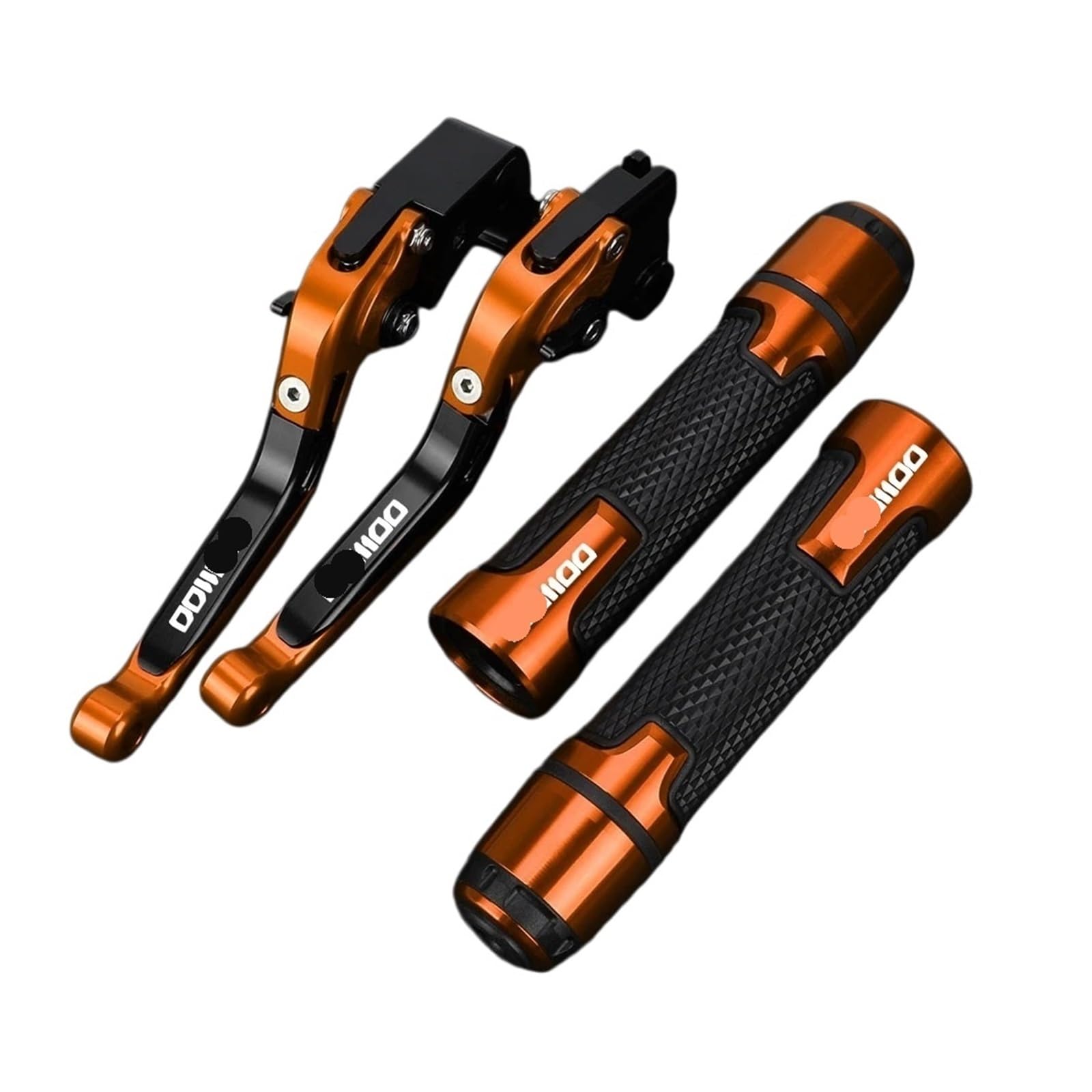 WFSOWXDM Motorcycle Levers Brake Clutch Handle Lever 2013-2016 2015 2014 Motorcycle Aluminum Adjustable Brake Clutch Lever Handlebar Hand Grips Ends for Hond&a CB1100 CB 1100
