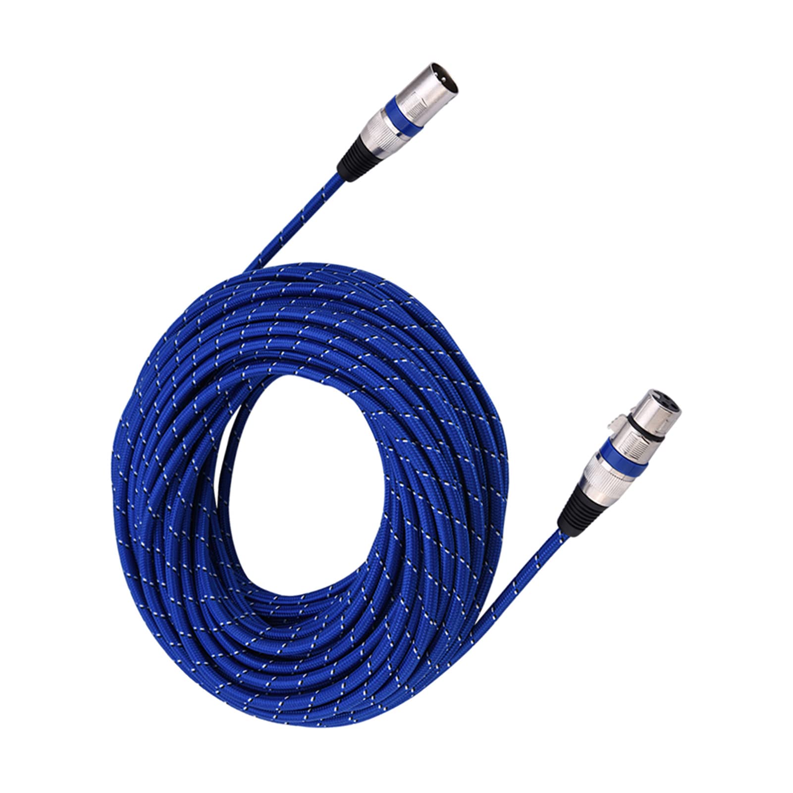 Kabel XLR, kabel mikrofonowy, wtyk męski na żeński XLR Balans 3pin mikrofonowy kabel audio 1M-20M(20m)