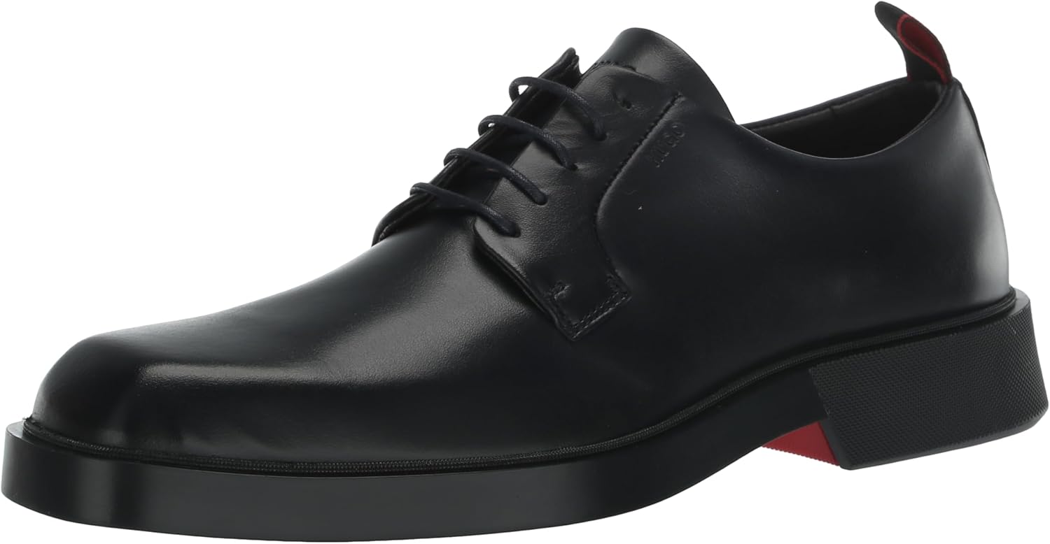 HUGO Iker Square Derby Shoe Deep Sea Blue