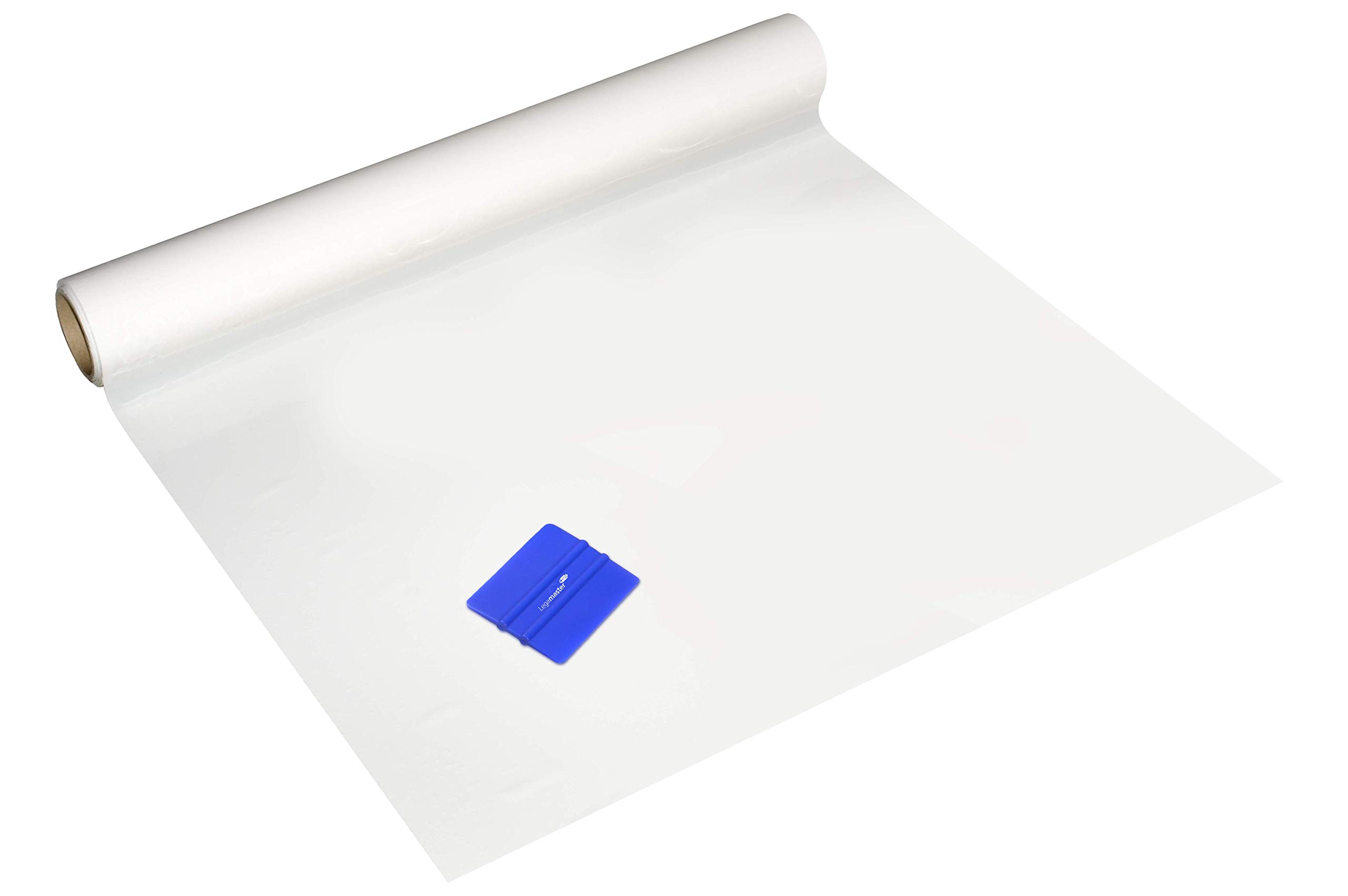 Legamaster Wrap-Up Film pour tableau blanc statique auto-adhésif Blanc 101 x 150 cm – effaçable et réinscriptible – Magnétique – Sans PVC en polypropylène