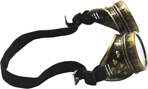 Miniatura 2 de WEICHUAN Nueva Venta Vintage Steampunk Gafas Gafas Cosplay Punk Gótico