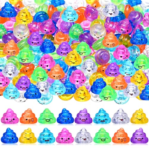 Mini jouet licorne à paillettes JellyArch pour distributeur automatique et fête - Lot de 100