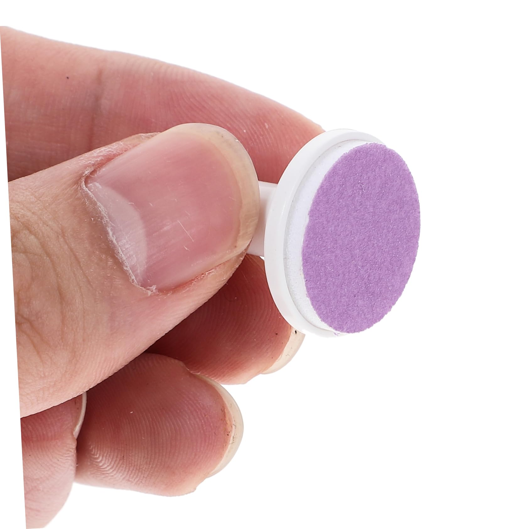 WOONEKY 12pcs Nail Polisher Accessories Nail Electric Replacement Pads Nail File Replacement Nail Grinder for Infants Refill Electric Nail File Replacement Heads