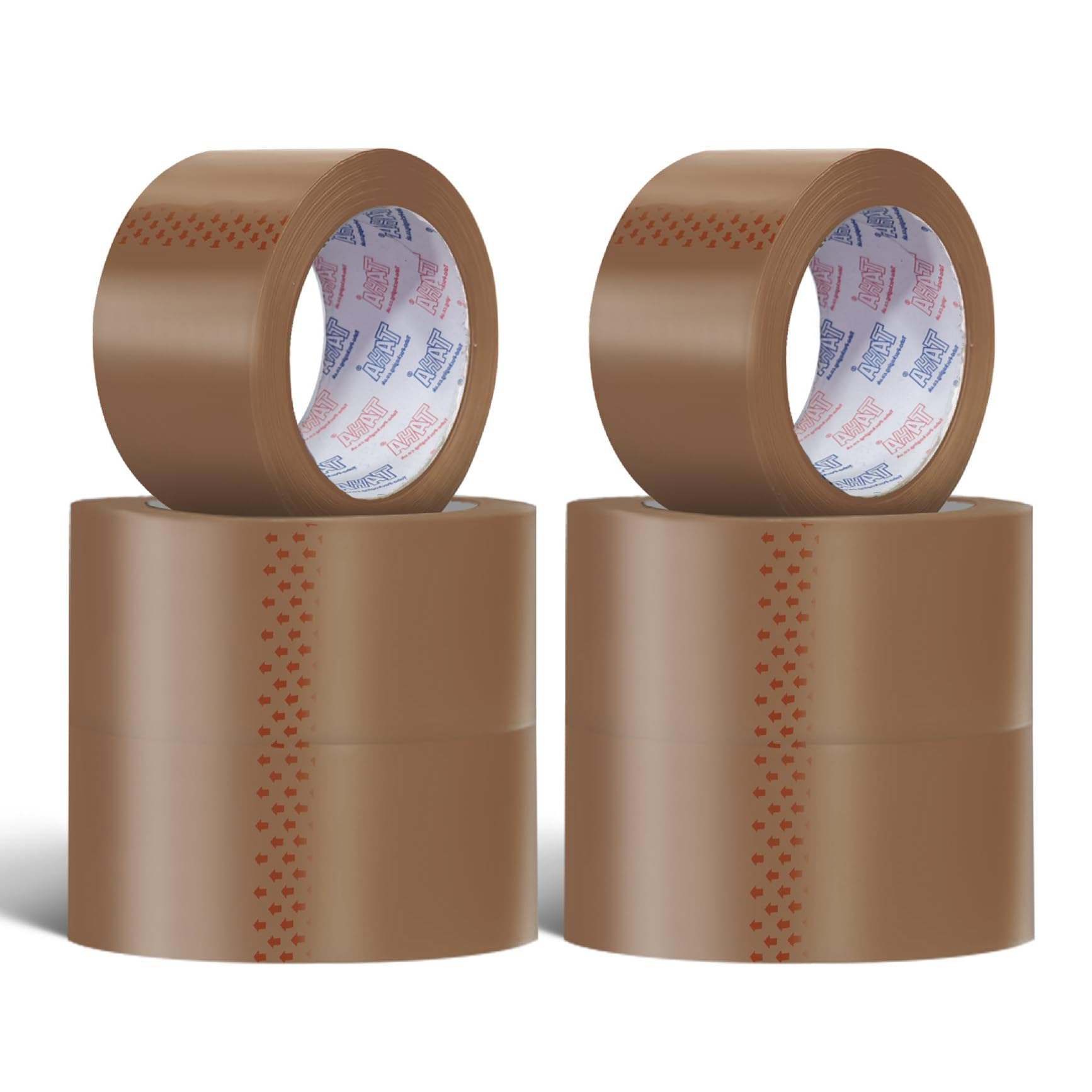 30 x TAHA ROLLE BRĄZOWEGO BUFFU PAKOWANIA PAKOWANIA TAŚMY ZAMIENIE KARTONOWE 48 mm x 66 m