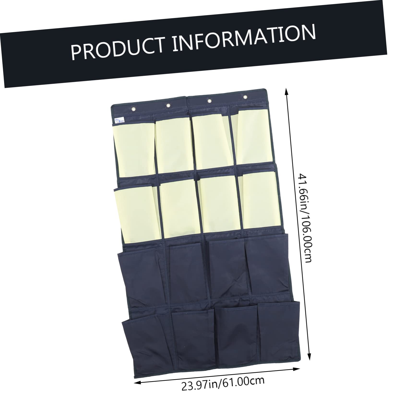 DECHOUS Hanging Shoe Organizer Bag Slot Storage Pouch for Door Wall Closet Tear Resistant Design for Shoes Accessories and Sundries