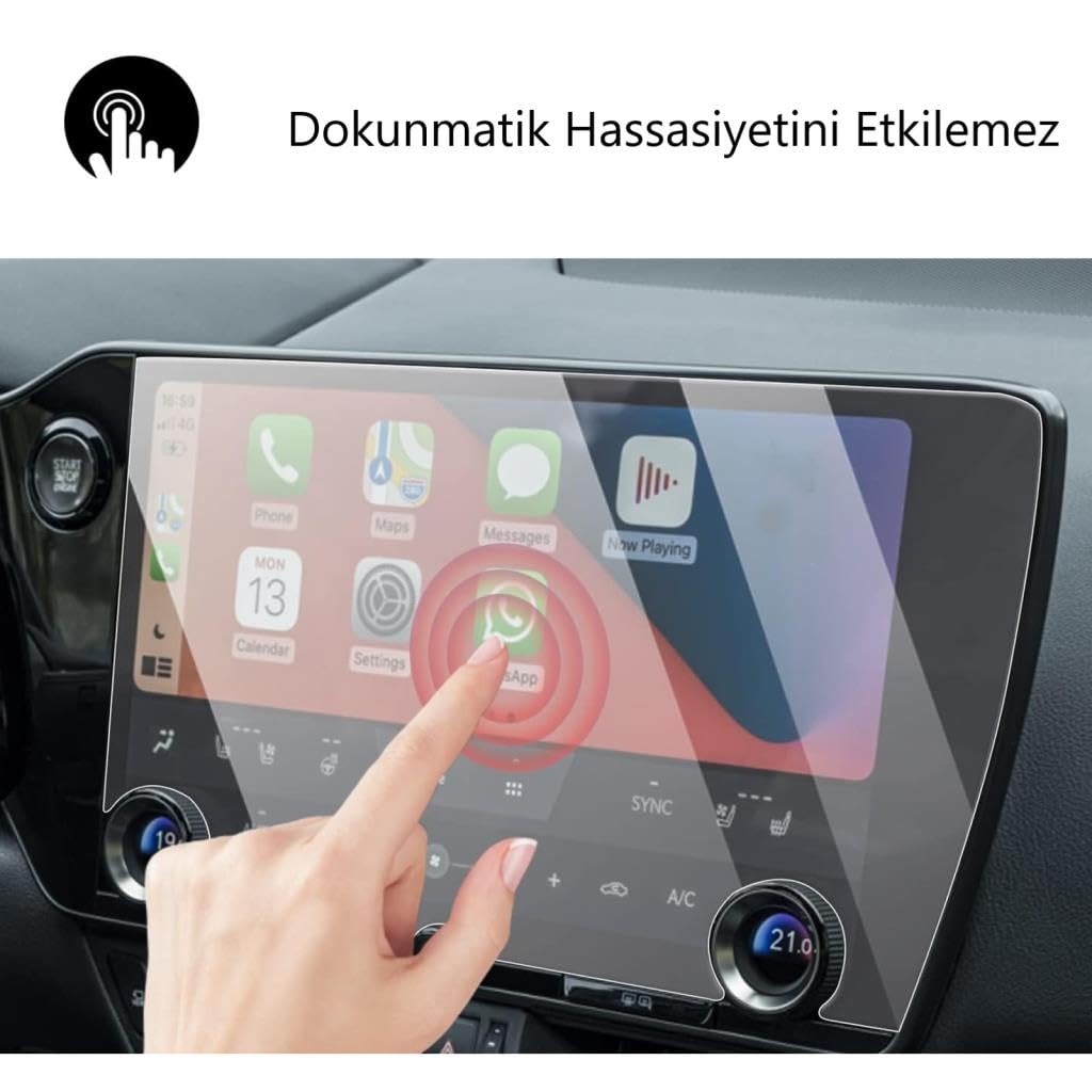 Engo Lexus Lm 14 İnç İle Uyumlu Mat Ekran Koruyucu Multimedya Navigasyon