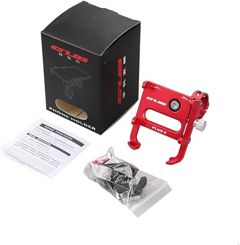 Miniatura 6 de GUB Soporte de teléfono para bicicleta y motocicleta  Soporte de teléfono de aluminio para bicicleta con rotación de 360 soporte de teléfono