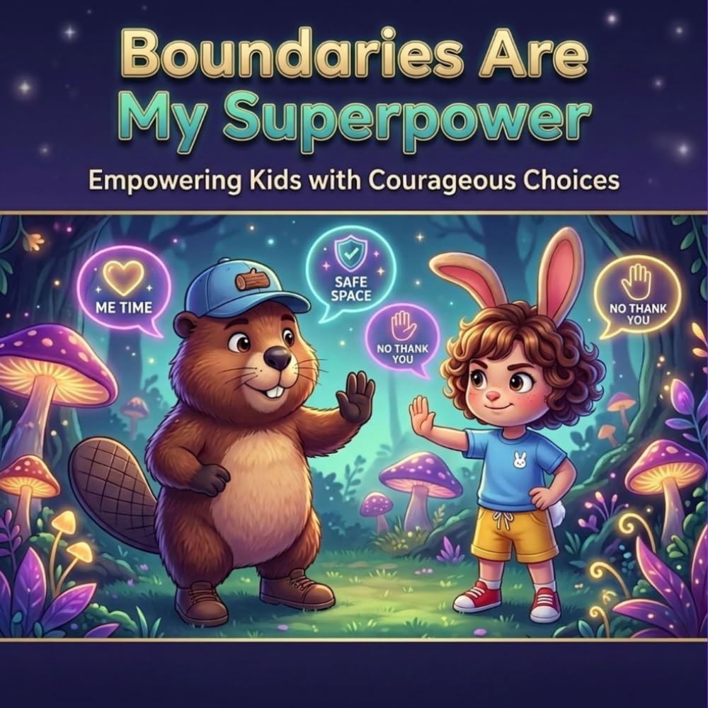 Boundaries Are My Superpower: Empowering Kids with Courageous Choices: An Illustrated Adventure with Rosie the Rabbit on Setting Limits and Self-Respect