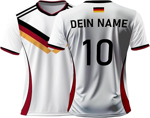 World Cup 2026 Football Jersey for Men/Children, Personalised with Own Name/Number, Personalised Football Jersey, 2026 Football Training Shorts Socks Tracksuit Set, Breathable Fabric