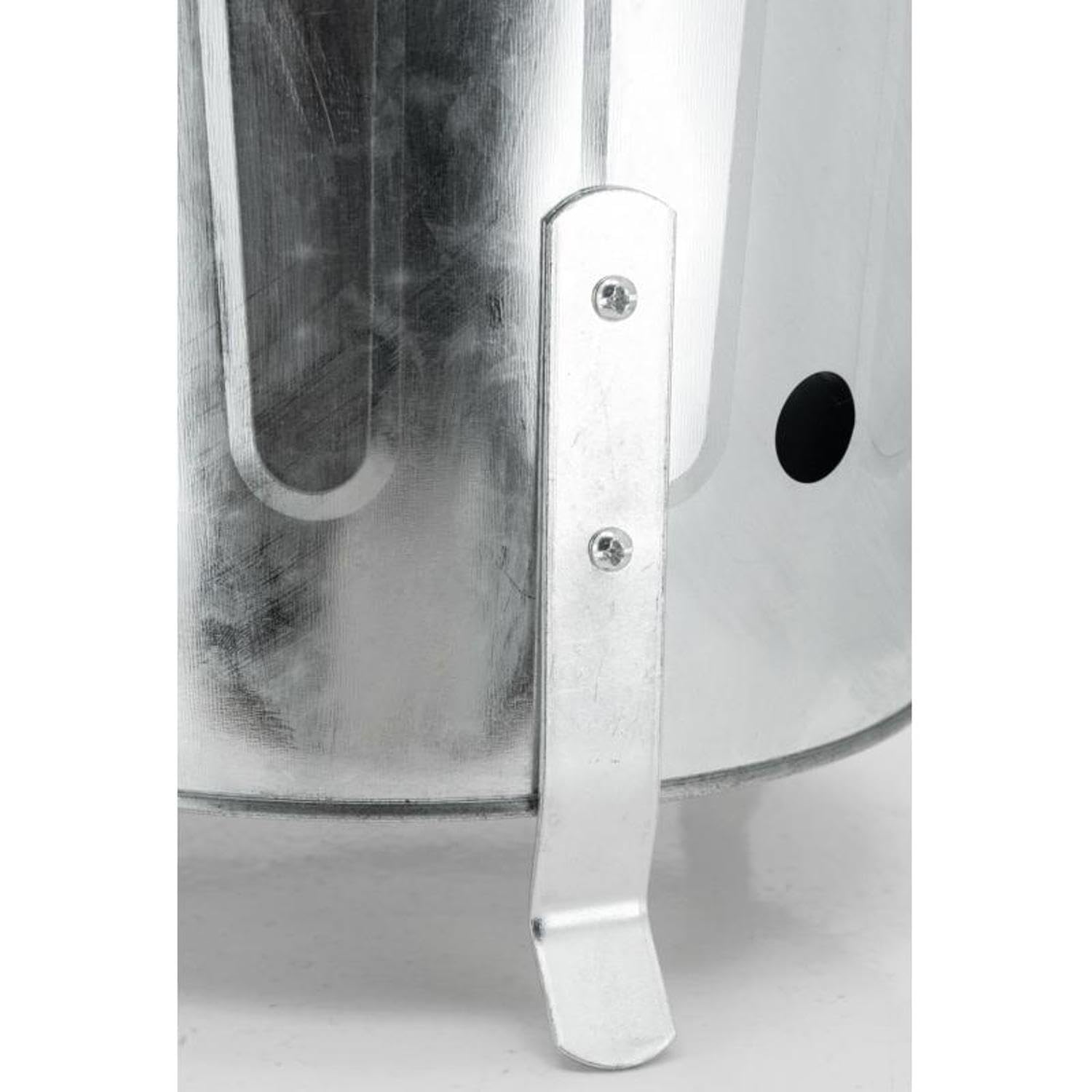 AUBRY GASPARD - Composteur en Acier Galvanisé 18L - Prêt À Monter - Design Cylindrique - Ø29 H50 - Matériau Durable - Idéal pour Petits Jardins et Balcons - Naturel - Ø29 H50