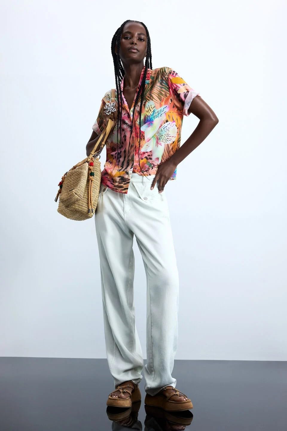 Desigual Damen Swim Nasau T-Shirt