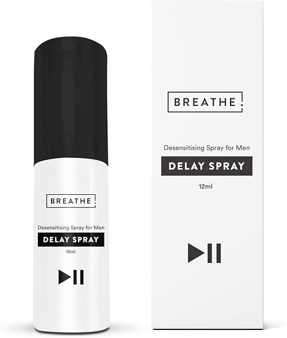Breathe Spray de retardement pour homme Spray désensibilisant pour