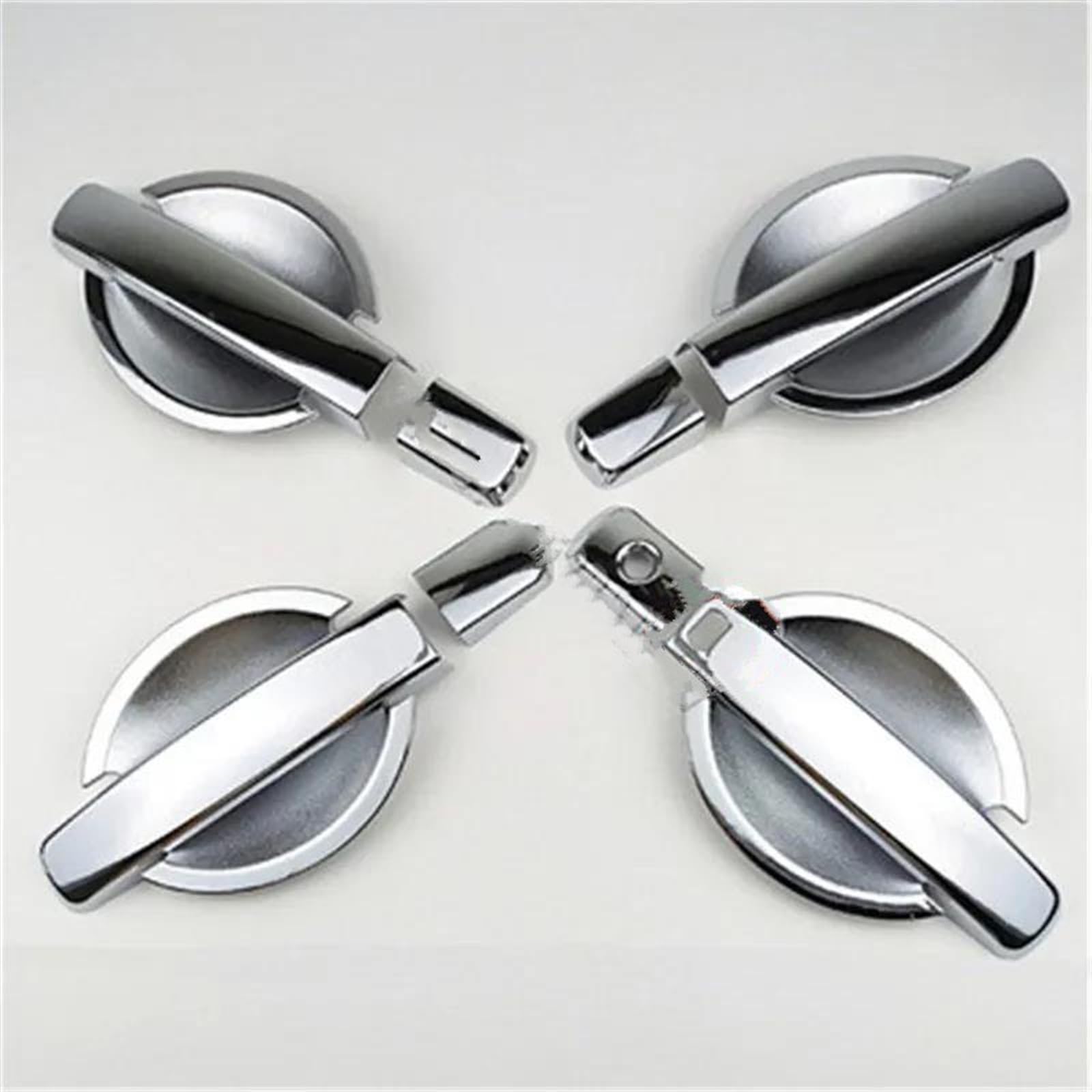 Kjhopy 3 First Generation Car Styling Abs Chrome Door Handle Cover For Nissan For Qashqai J10 2007-201 Trims Exterior Door Handle(3)