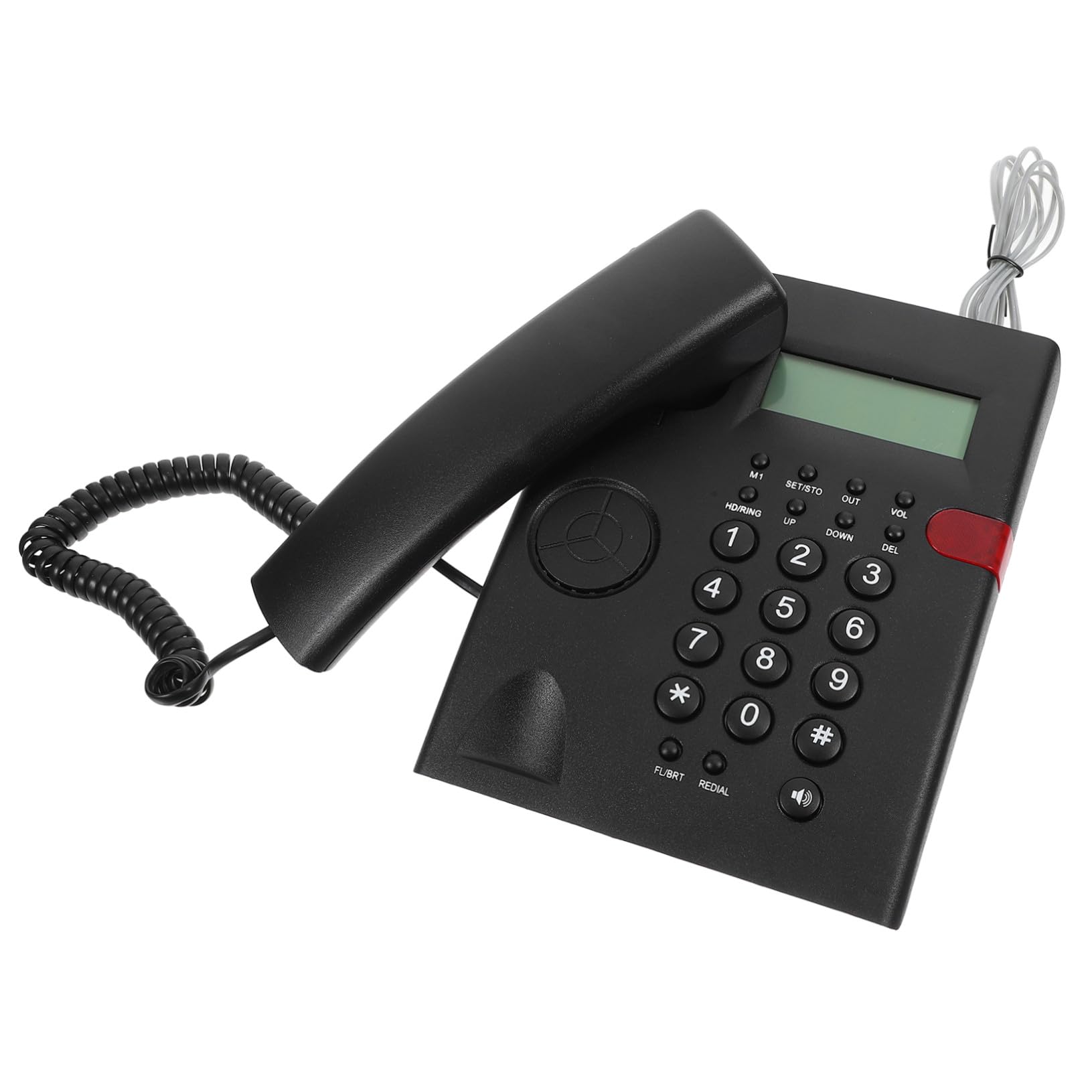 4 Set Telefono con per Anziani Grandi Display Chiamata Vivavoce per Hotel Telefono Affidabile e Facile da Usare