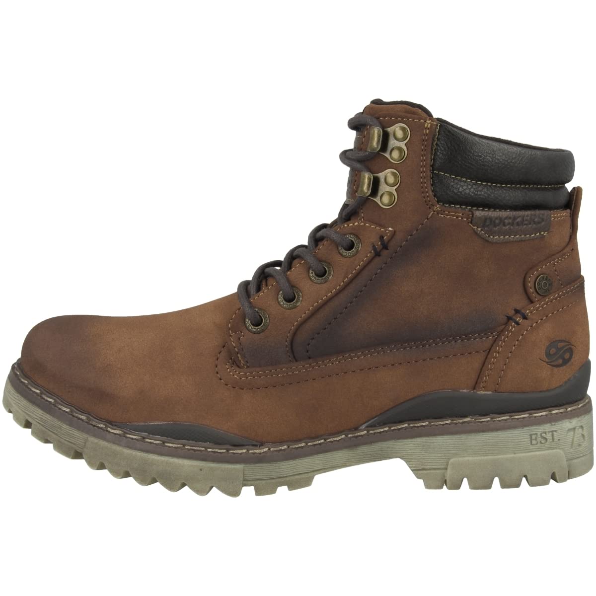 Dockers by Gerli Herren Schnürboots Braun 42