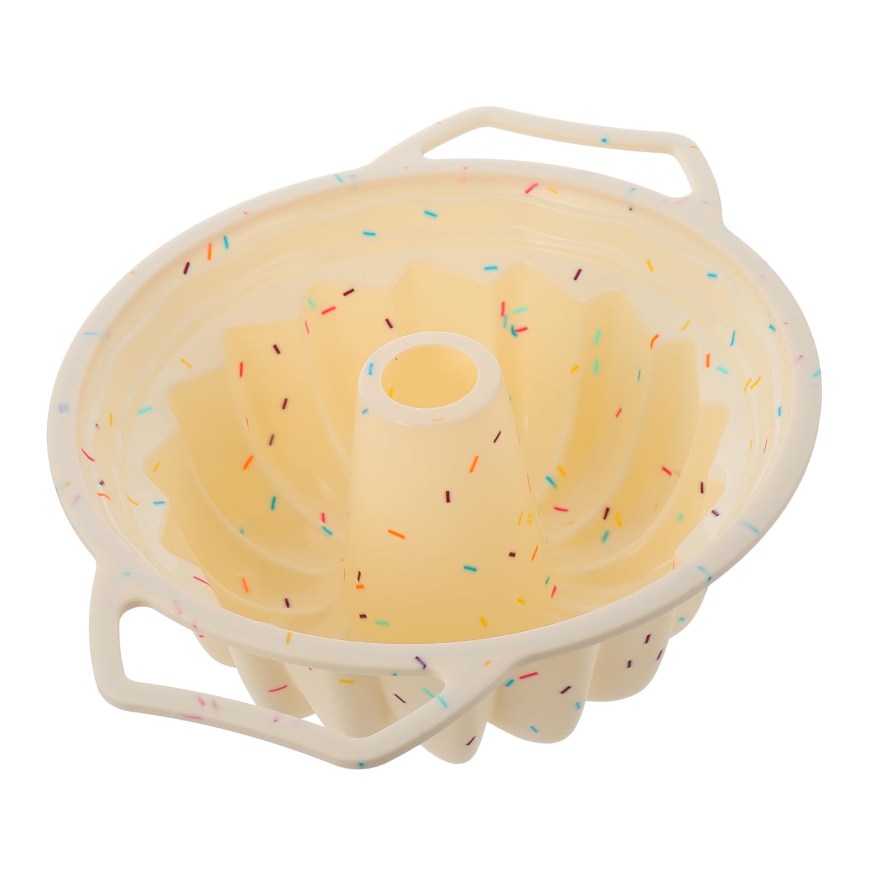 Stampo per Torta Rotondo Antiaderente e Facile da Usare Cornice in Metallo in Silicone per Panificazione Professionale e Casa