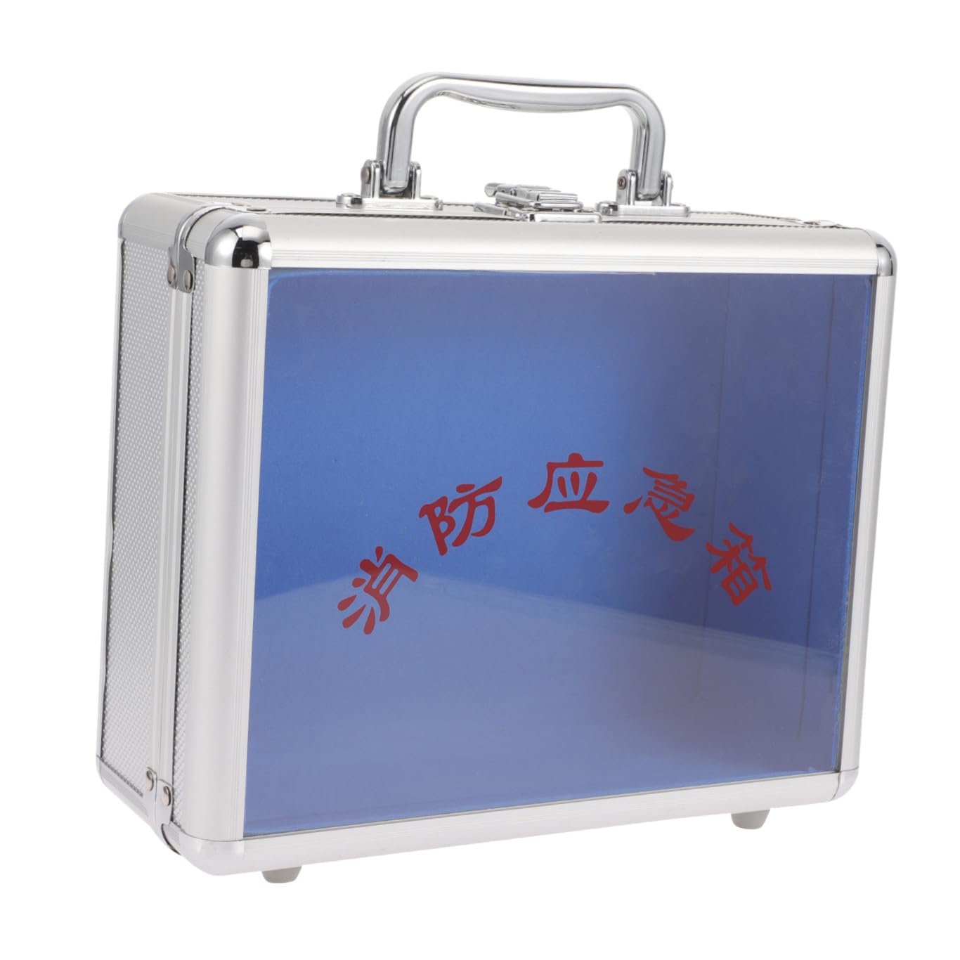 Boîte rangement outillage portable en alliage aluminium SHINEOFI pour matériel d'incendie