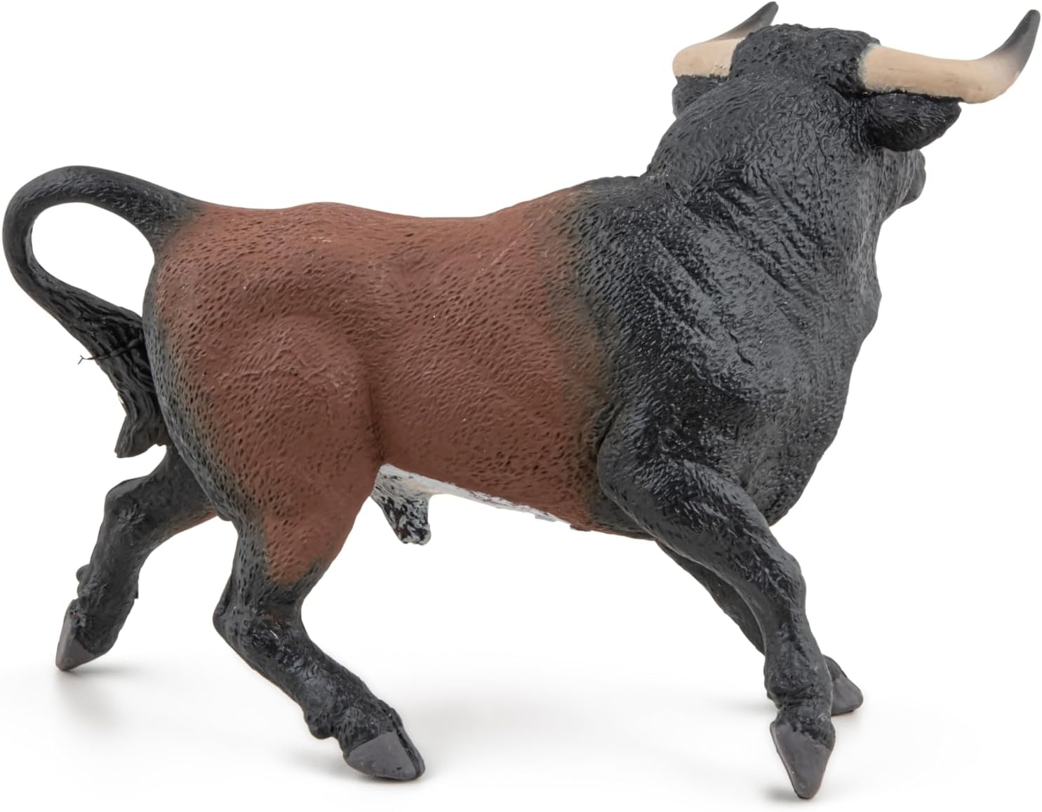 Papo - Realistic Spanish Bull Figure - Ages 3+ - Farm Life Collection - Educational Play Farm Animals - Gift Idea Toy for Girls and Boys