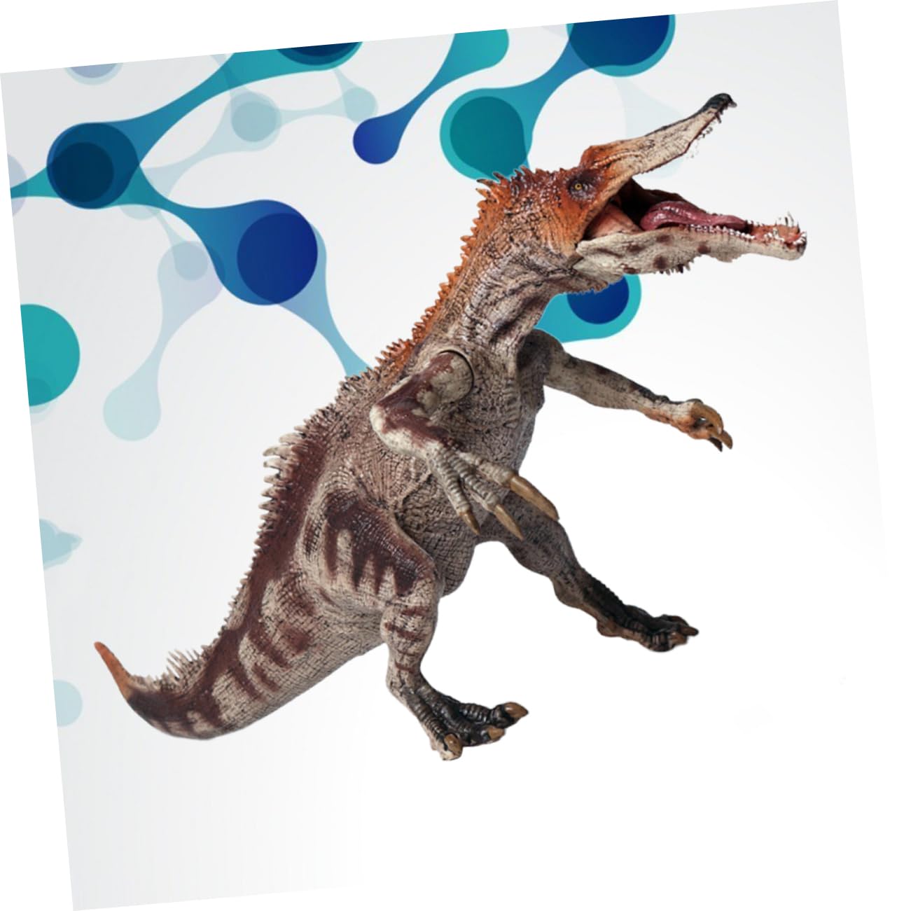 1 Pz Baryonyx Educativo per Design Realistico e Chic per Feste Compleanno e Decorazioni