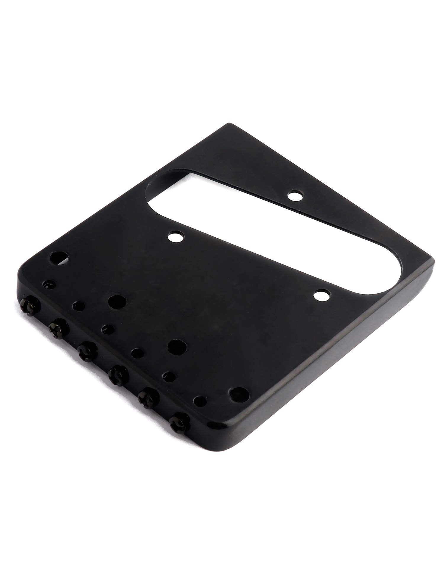 Tele Toploader Bridge Snapklik.com : Vintage Guitar Bridge 6 Saddles String Through Body And ...