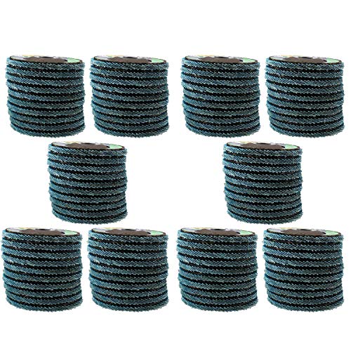 Disque à lamelles zirconium 120 lot de 100 pour ponçage sur meuleuse 115mm