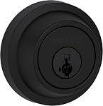 Weiser Elements Satin Nickel Square Deadbolt Lock, ANSI/BHMA Grade 3 Certified Front Door Lock, Kick Proof, Bump Proof & Anti-theft Exterior Door Lock with Key, Traditional Door Locks for Entry Door