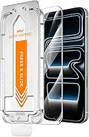 Diffy Película de Vidro uGlass 9H com Aplicador para iPhone 17 Pro Max | Instalação Fácil, Alinhamento Perfeito e Cobertura Completa