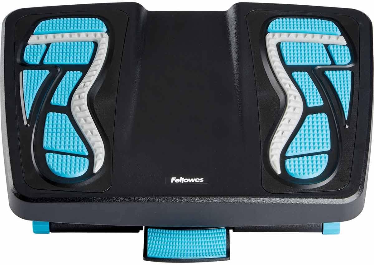 Fellowes Energizer Foot Support (8068001), Blue, Charcoal, Grey