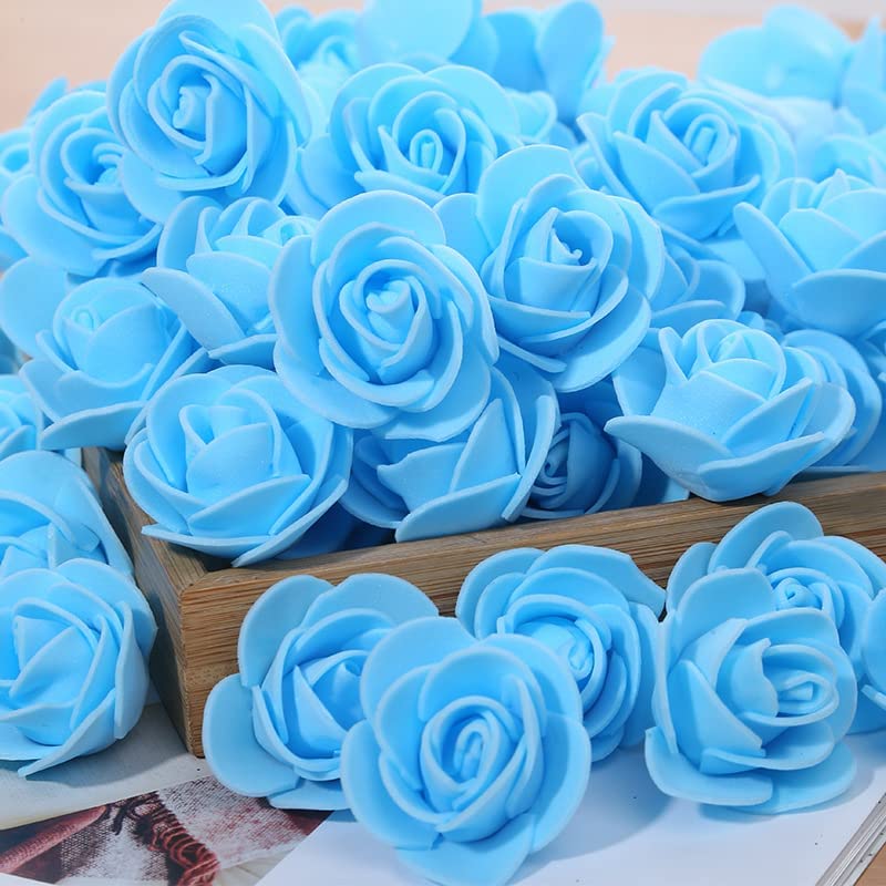 Kapoor Crafts® 50 Pcs Artificial Foam Rose Flowers Water Floating Flowers, Pooja Thali, Festival and Events, Home, Table, Badroom, Pooja Room, Diwali Decoration Items and DIY Craft (Blue) (B0BWKTB6ZG) Amazon Price History, Amazon Price Tracker