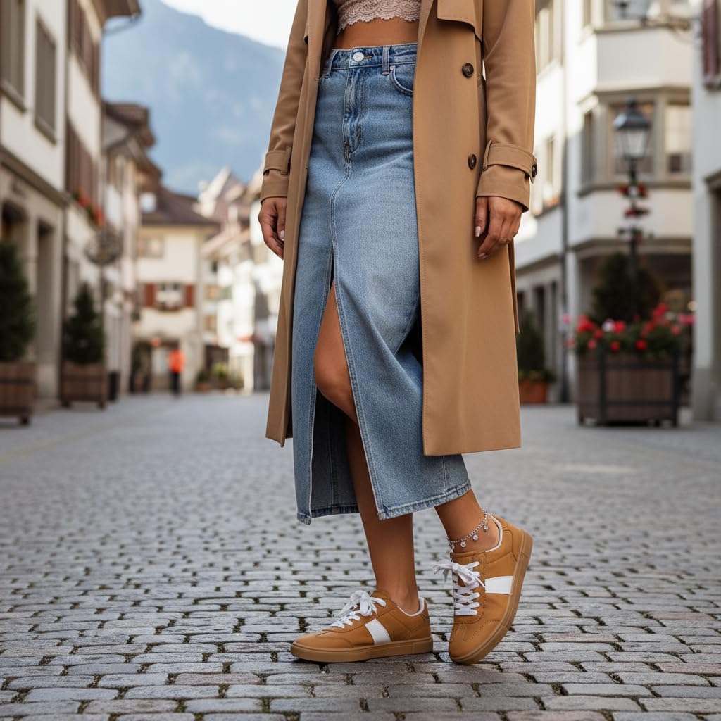 CUSHIONAIRE Balance Womens Sneakers, Casual Tennis Shoes for Women with Memory Foam and Slip Resistant Outsole - Image 3