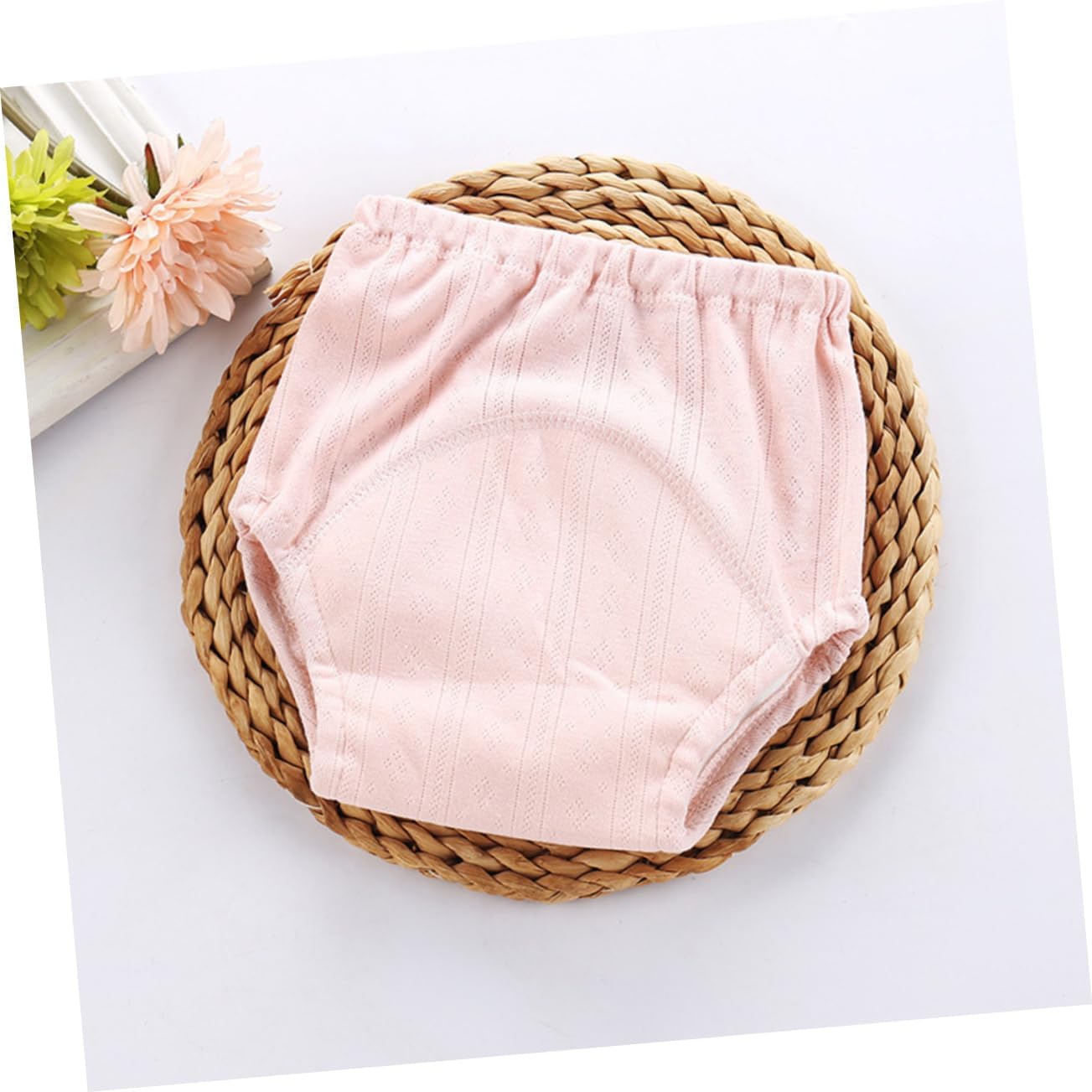 3Pcs Training Pants Gauze Reusable Nappies for Potty Training Mixed Color for Outdoor Activities and Comfortable Diapering