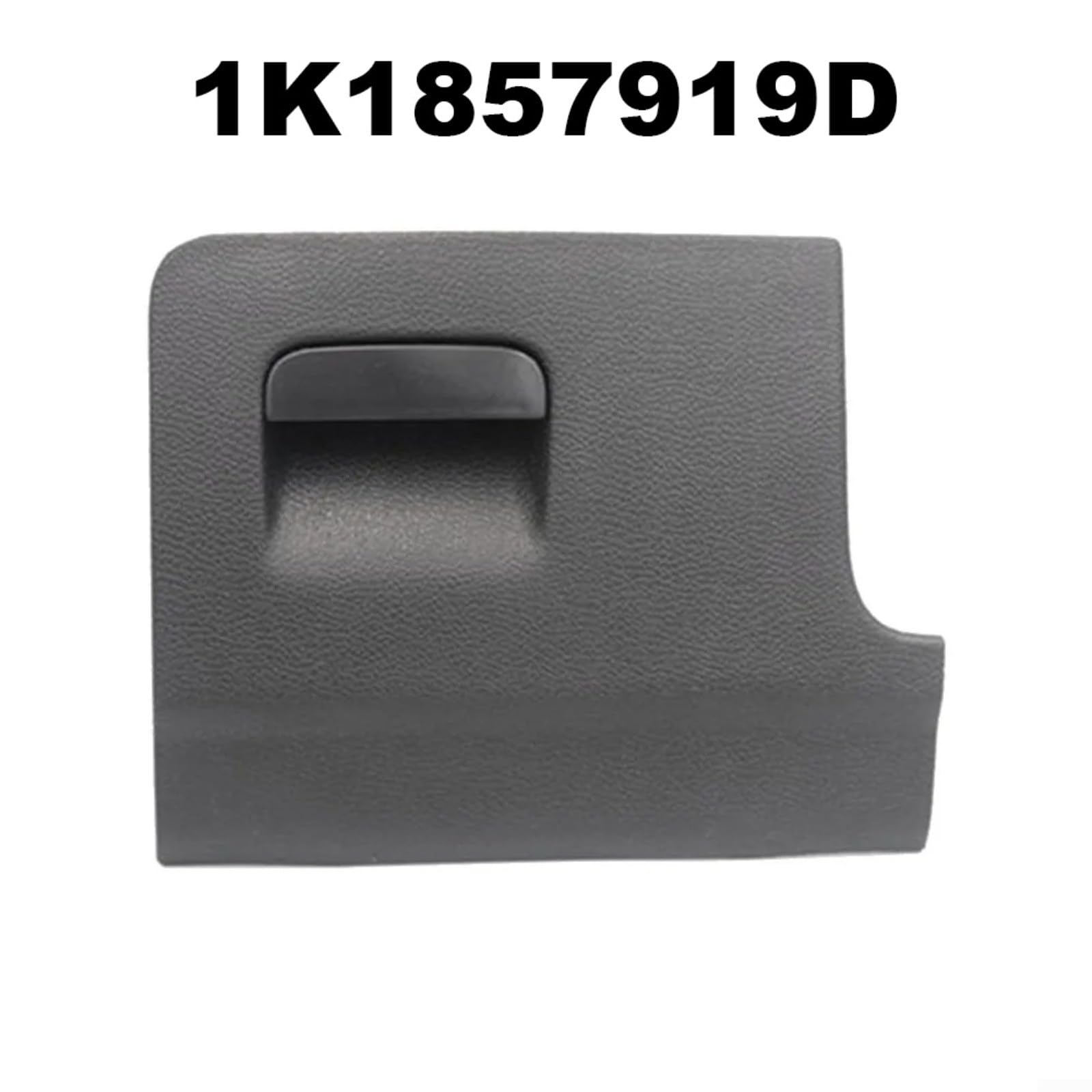 Boîte d'épicerie pour tableau de bord 1K1857919D pour Golf 6 pour EOS pour JETTA pour SCIROCCO Rabbit, compartiment de rangement en ABS noir pour intérieur de voiture