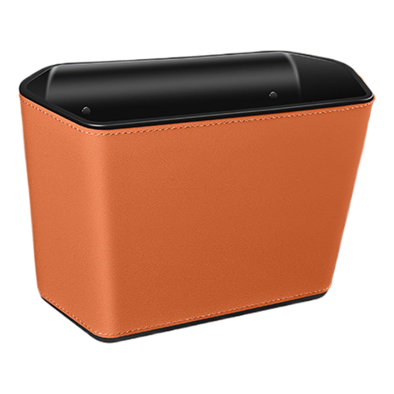 Cubo de basura para automóvil impermeable y compacto con diseño organizador