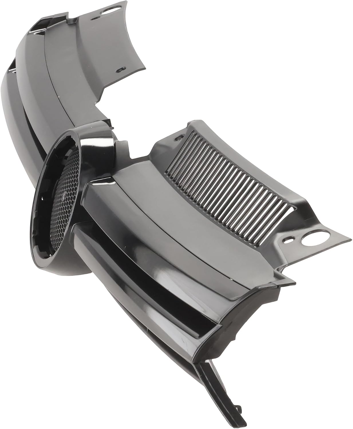 Compatible with 10-14 VW Golf 1.4L 2.0L 2.5L Front Grill Grille Assembly Textured Black Plastic