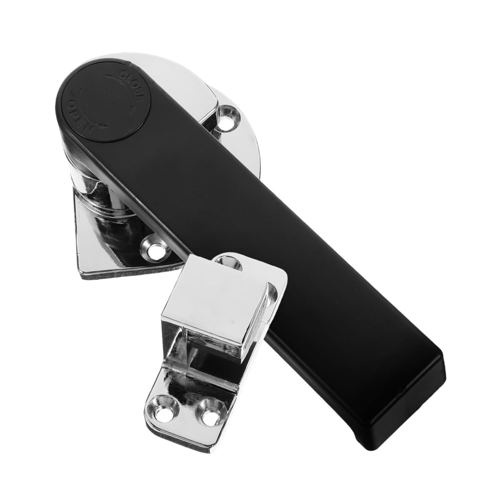 Homoyoyo 1set Heavy Duty Freezer Door Latch Cooler Door Handle for Efficient Freezer Access Versatile Hardware for Kitchen Appliances and Seafood
