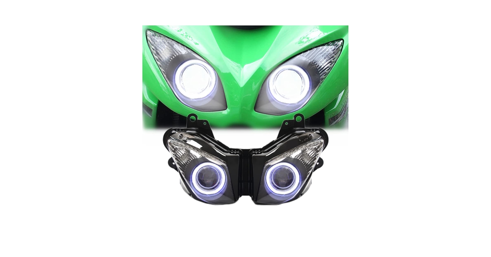 Amazon.com: KT Full LED Headlight Assembly for Kawasaki