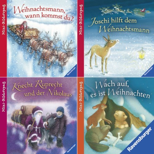 Ravensburger Mini-Bilderspaß 44 - Winterzeit, Weihnachtszeit (4er-Set) Ravensburger Mini-Bilderspaß 44 - Winterzeit, Weihnachtszeit (4er-Set)