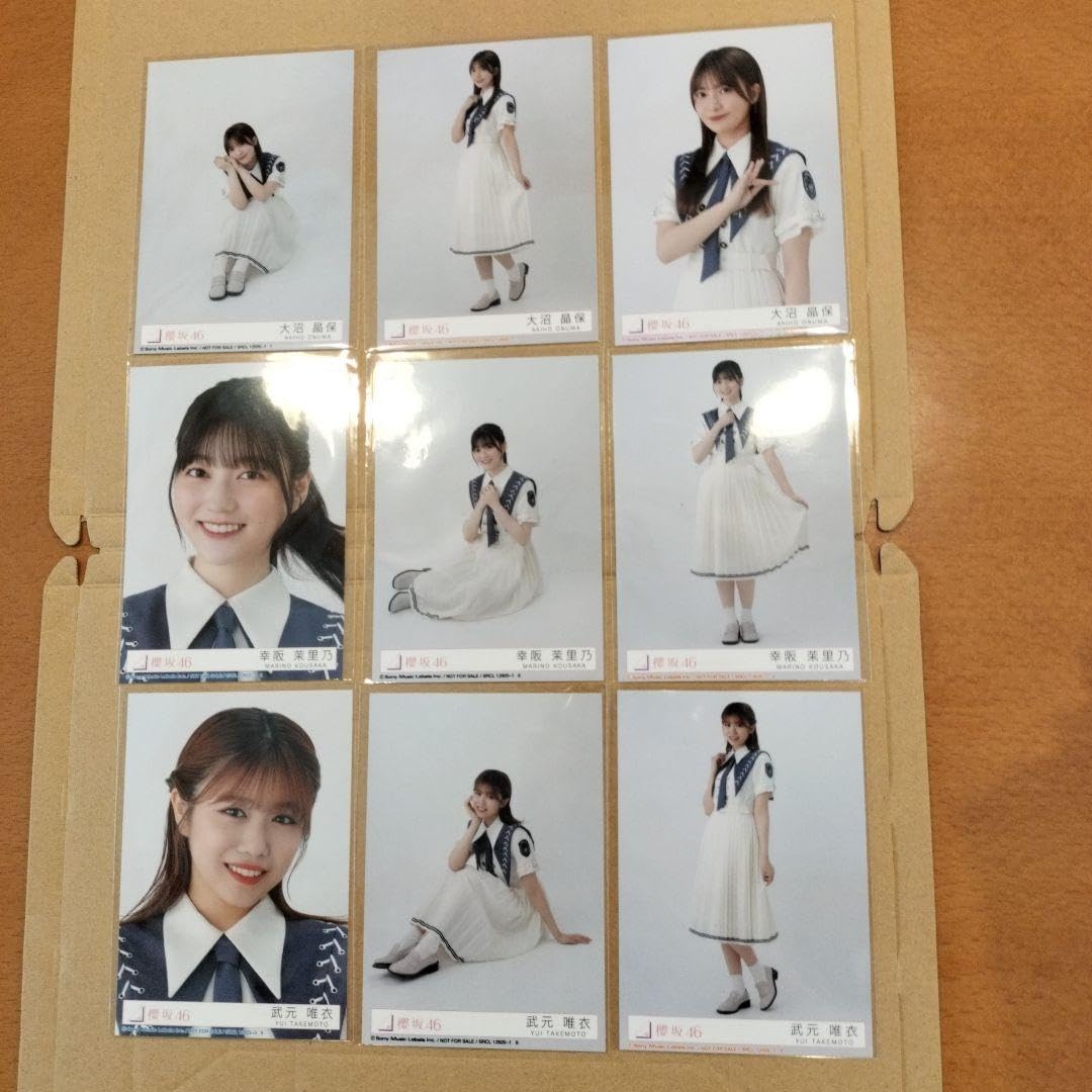 Amazon.co.jp: 櫻坂46 封入生写真 63種セット CD 自業自得 9thシングル