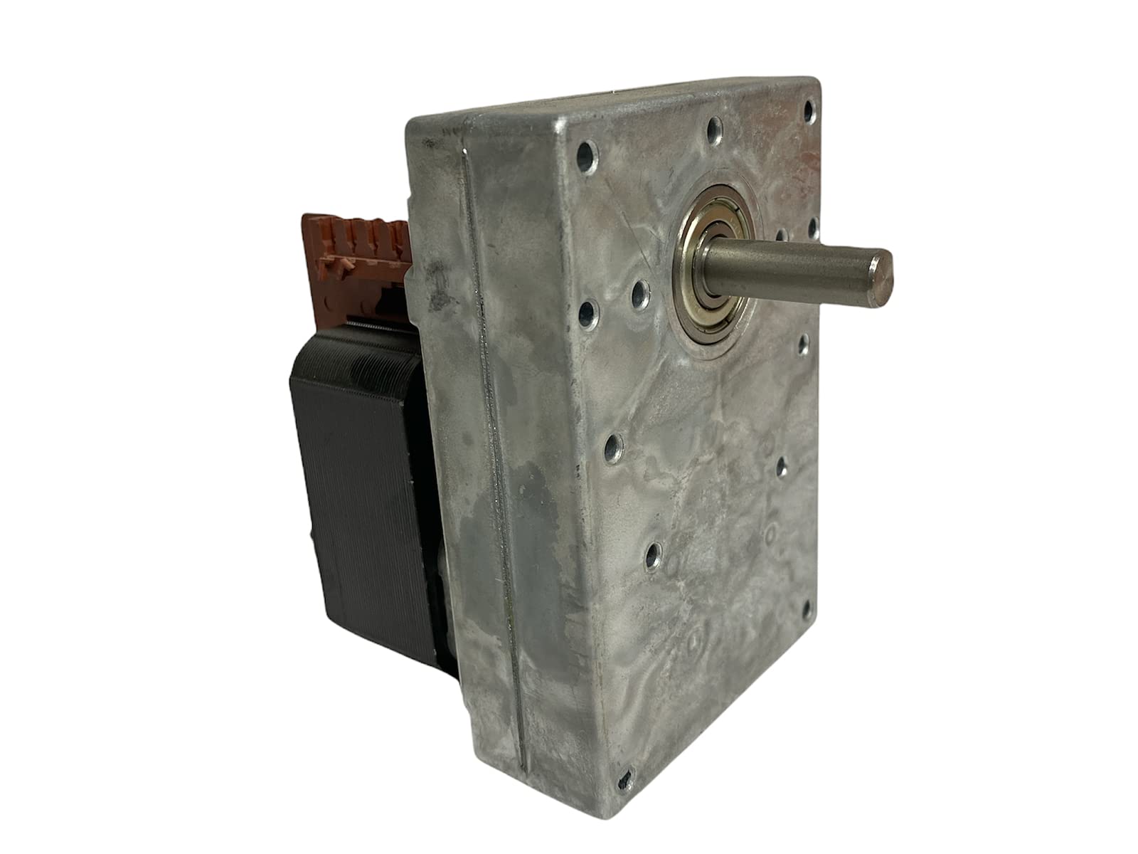 eRicambi, Motoriduttore K9177350 Kenta Serie 917 per Stufe a Pellet, Velocità 8,5rpm, Pacco Lamellare 40mm, Ø Albero 8,5mm, Senso di Rotazione Oraria, Spianatura Singola