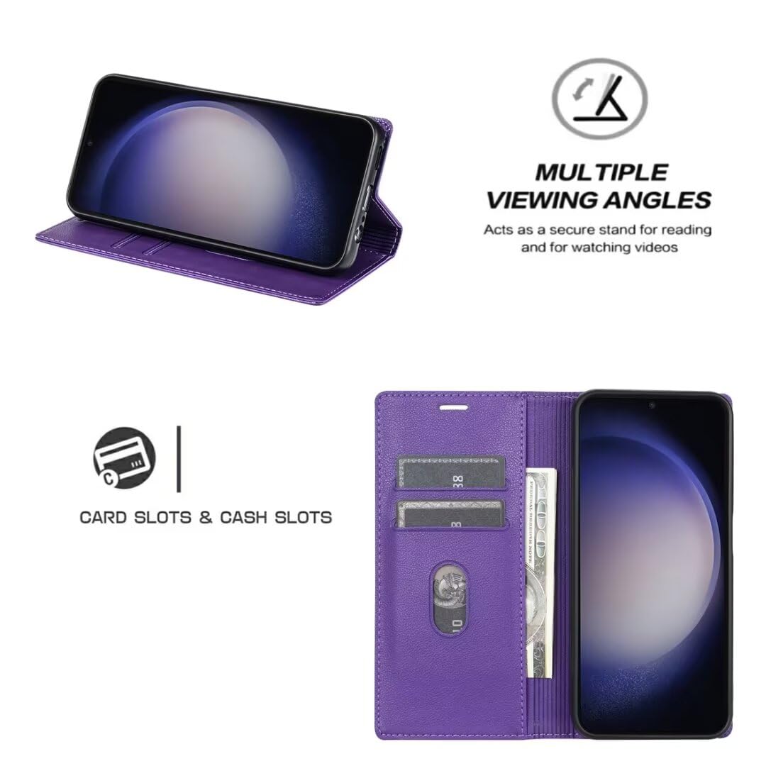 Custodia Portafoglio Per IPhone XS Max, Fantasma Blu, Rigida, Con Slot Per Carte, Garanzia A Vita, Encased
