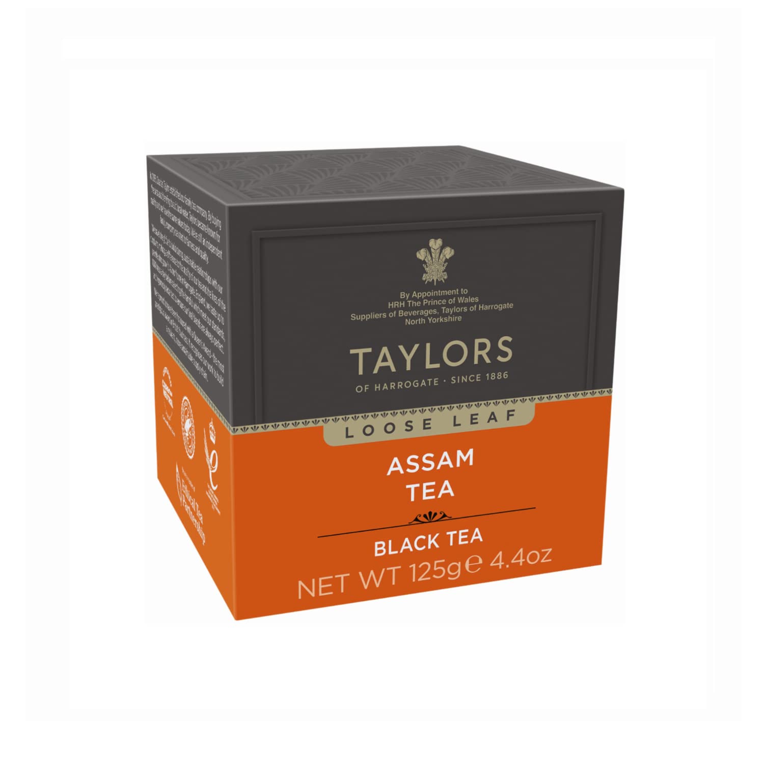 Taylors | Assam czarna herbata liść intensywny słodowy smak | Assam czarna herbata bogata orzeźwiający drenaż - 6 opakowań | Uzupełnienie Assam Tea Liść