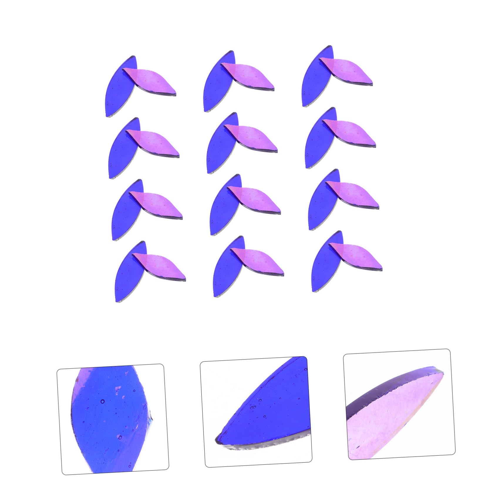 Lurrose 3 Set Di Tessere Di Mosaico Facili Da Applicare Pezzi Di Mosaico in Decorazioni Per La Casa Progetti Artigianali Piastrelle Artistiche Da Parete 35 Pezzi * 3