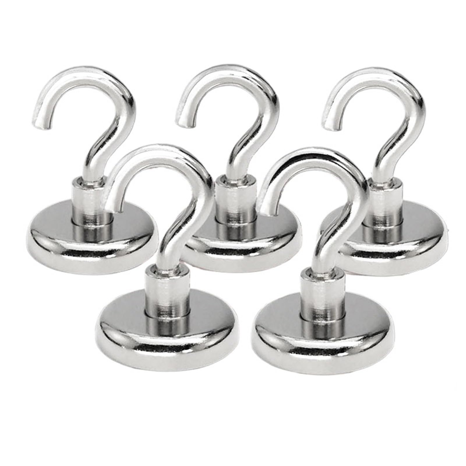 Ganchos magnéticos for pared, hogar, cocina, lugar de trabajo, 5 uds